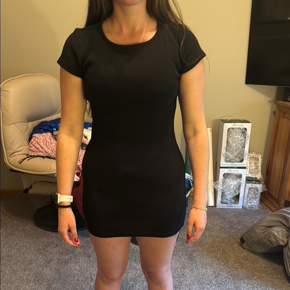 Princess Polly Black Bodycon Mini Dress